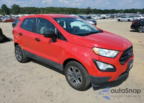 2019 Ford Ecosport S из США, поврежденный, VIN MAJ3S2FE3KC292417